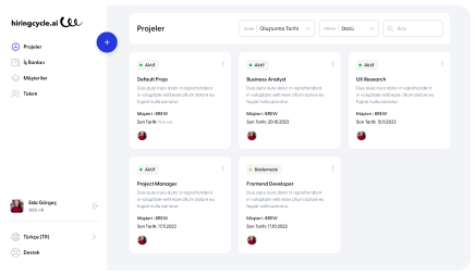 Hiringcycle Dashboard